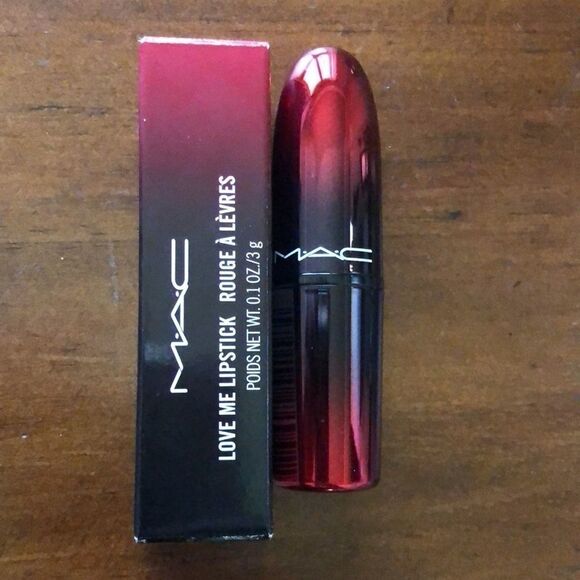 MAC Cosmetics LOVE ME LIPSTICK NEW give me fever - Picture 10 of 15
